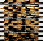 CR 6036 Мозаика Crystal Коричневая 29.5x30.5